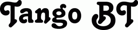 Preview Tango BT free font