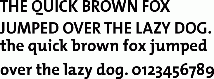 See the TheMix 7 Bold free font download characters