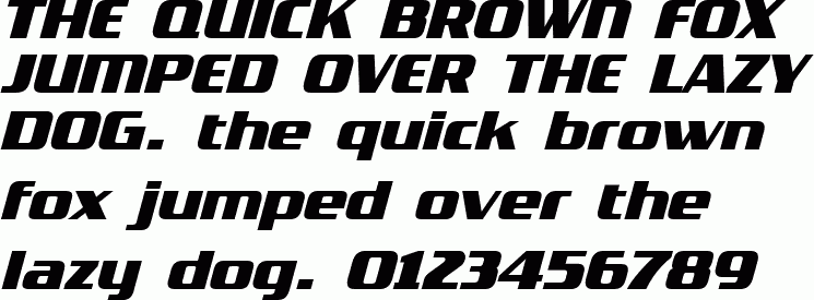 See the TradeMarker-BoldItalic free font download characters