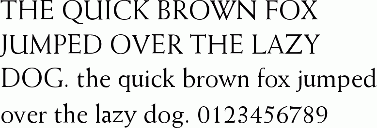 See the Weiss BT Roman free font download characters