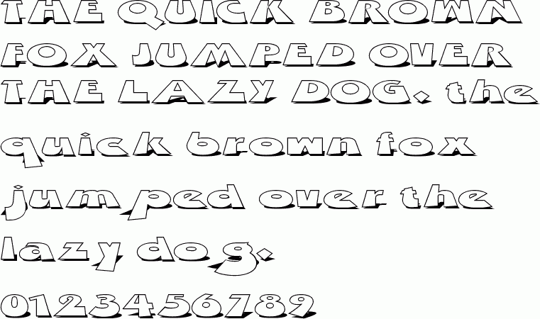 See the Z Dabble Down free font download characters