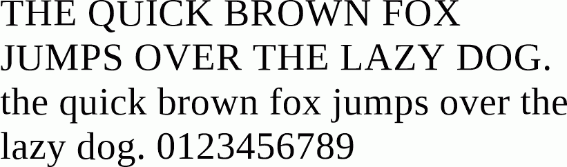 See the Ascender Serif WGL Regular characters