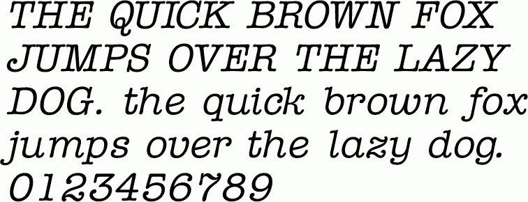american typewriter font otf