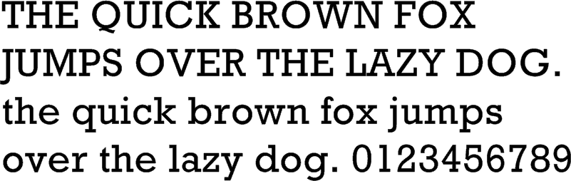 Rockwell Roman premium font buy and download
