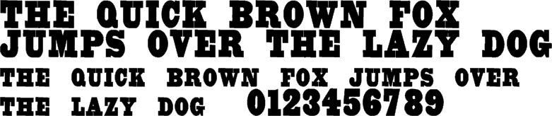 See the Untitled Wood Type Thin characters